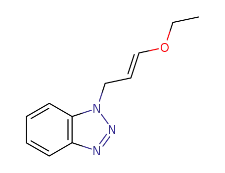 trans-3-benzotriazol-1-yl-1-ethoxyprop-1-ene