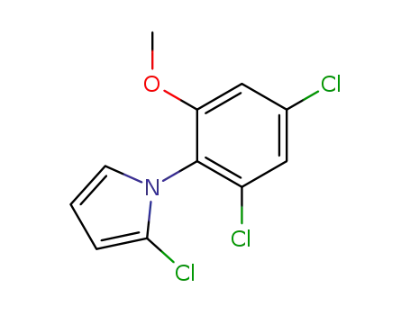 2-Chloro-1-(2,4-dichloro-6-methoxy-phenyl)-1H-pyrrole