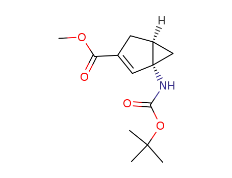 (1S,5S)-1-<N-(tert-Butoxycarbonyl)amino>-3-(methoxycarbonyl)bicyclo<3.1.0>-2-hexene