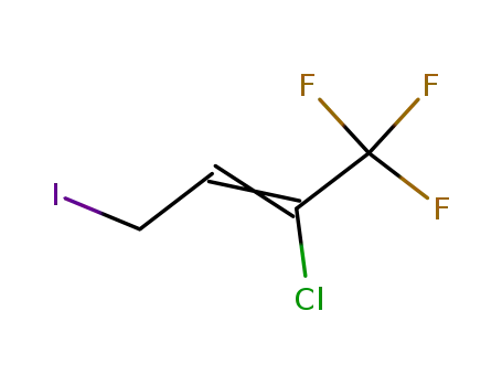 Molecular Structure of 191591-41-0 (2-CHLORO-4-IODO-1,1,1-TRIFLUOROBUT-2-ENE 97)