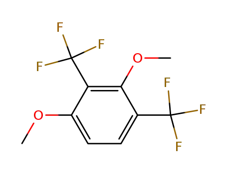 Molecular Structure of 139173-50-5 (Benzene, 1,3-dimethoxy-2,4-bis(trifluoromethyl)-)