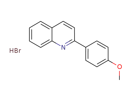 2-(4-methoxyphenyl)quinoline hydrobromide