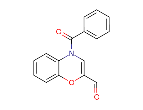 Molecular Structure of 176383-61-2 (4-benzoyl-4H-1,4-benzoxazine-2-carbaldehyde)