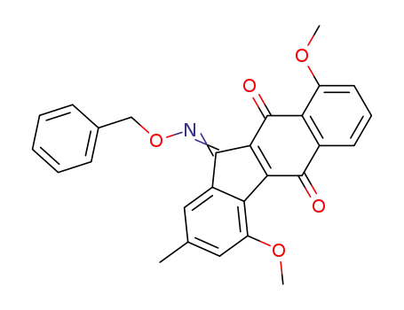 4,9-Dimethoxy-2-methyl-benzo[b]fluorene-5,10,11-trione 11-(O-benzyl-oxime)