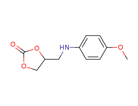 4-[(4'-methoxyphenyl-amino)methyl]-1,3-dioxolan-2-one
