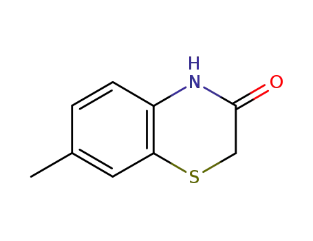 Molecular Structure of 30322-02-2 (7-METHYL-1,4-BENZOTHIAZIN-3-ONE)