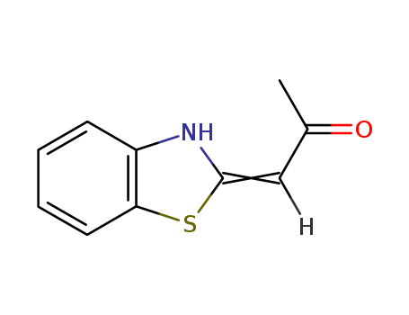 2-PROPANONE,1-(2(3H)-BENZOTHIAZOLYLIDENE)-