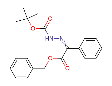 Hydrazinecarboxylic acid,
[2-oxo-1-phenyl-2-(phenylmethoxy)ethylidene]-, 1,1-dimethylethyl ester