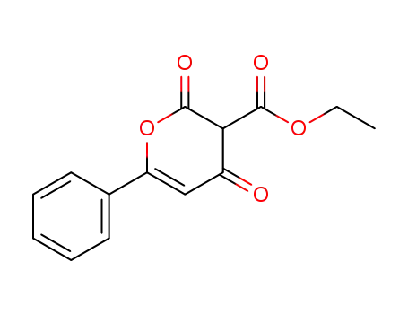 2,4-dioxo-6-phenyl-3,4-dihydro-2<i>H</i>-pyran-3-carboxylic acid ethyl ester