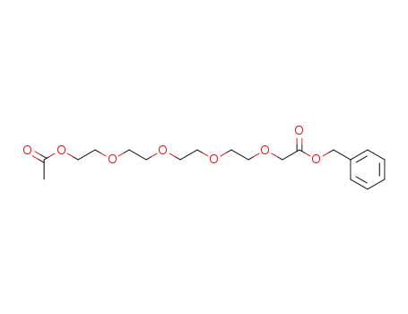 (2-{2-[2-(2-Acetoxy-ethoxy)-ethoxy]-ethoxy}-ethoxy)-acetic acid benzyl ester