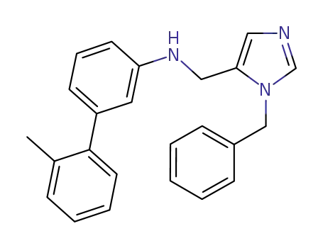 (3-benzyl-3H-imidazol-4-ylmethyl)-(2'-methyl-biphenyl-3-yl)-amine