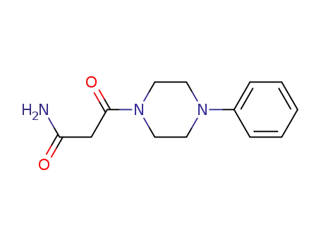 3-(4-phenylpiperazin-1-yl)-3-oxopropanamide