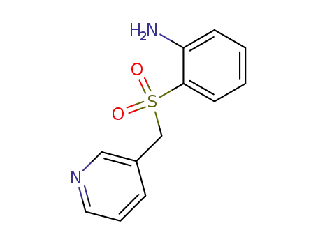 Benzenamine, 2-[(3-pyridinylmethyl)sulfonyl]-