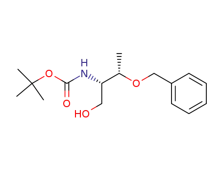 Molecular Structure of 168034-31-9 (Boc-O-Benzyl-D-threoninol)