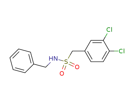 Benzenemethanesulfonamide, 3,4-dichloro-N-(phenylmethyl)-