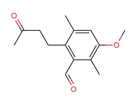 4-(3,6-dimethyl-2-formyl-4-methoxyphenyl)-butan-2-one