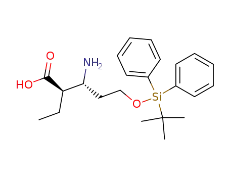 (2R,3R)-3-Amino-5-(tert-butyl-diphenyl-silanyloxy)-2-ethyl-pentanoic acid