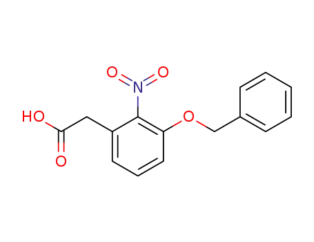 3-benzyloxy-2-nitrophenyl-acetic acid
