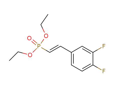 1-(3,4-Difluorophenyl)ethylene-2-phosphonic acid diethyl ester