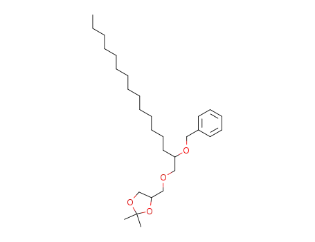 2,2- 디메틸 -4-[[[2- (페닐 메 톡시) 헥사 데실] 옥시] 메틸] -1,3- 디옥 솔란