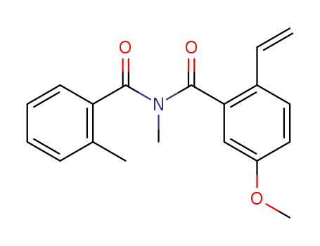 Benzamide, 2-ethenyl-5-methoxy-N-methyl-N-(2-methylbenzoyl)-