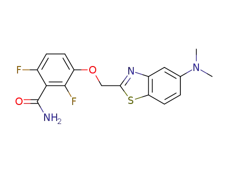 3-{[5-(dimethylamino)-1,3-benzothiazol-2-yl]methoxy}-2,6-difluorobenzamide