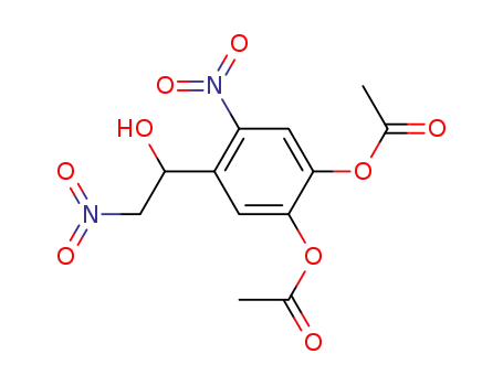 1-(4,5-diacetoxy-2-nitrophenyl)-2-nitroethanol