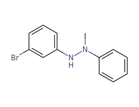 Molecular Structure of 114838-66-3 (2-(3-bromophenyl)-1-methyl-1-phenylhydrazine)