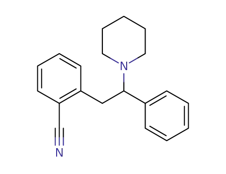 2-[2-phenyl-2-(piperidin-1-yl)ethyl]benzonitrile