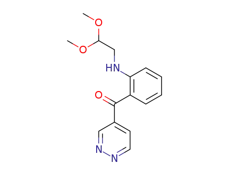2-<(2,2-Dimethoxyethyl)amino>phenyl 4-Pyridazinyl Ketone