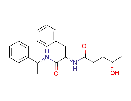 (S)-2-[(S)-4-hydroxypentanamide]-3-phenyl-N-[(R)-1-phenylethyl]propanamide