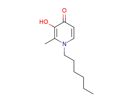 4(1H)-Pyridinone,1-hexyl-3-hydroxy-2-methyl-