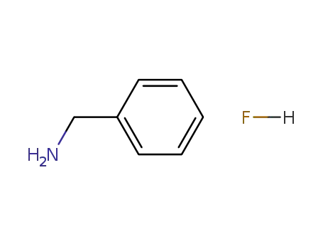 Molecular Structure of 55544-36-0 (benzylamine hydrofluoride)