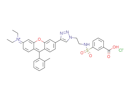 C<sub>35</sub>H<sub>34</sub>N<sub>5</sub>O<sub>5</sub>S<sup>(1+)</sup>*Cl<sup>(1-)</sup>