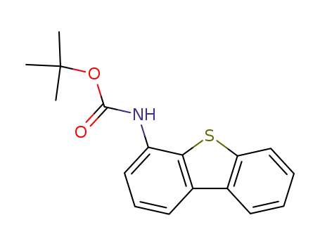 Molecular Structure of 170653-70-0 (tert-butyl dibenzo[b,d]thiophen-4-ylcarbaMate)