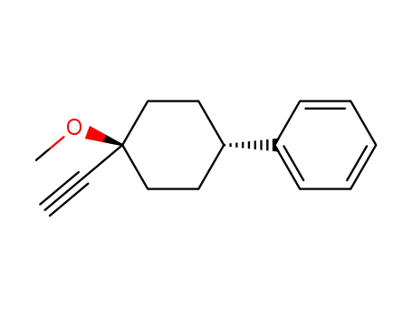 trans-1-Ethynyl-1-methoxy-4-phenylcyclohexane