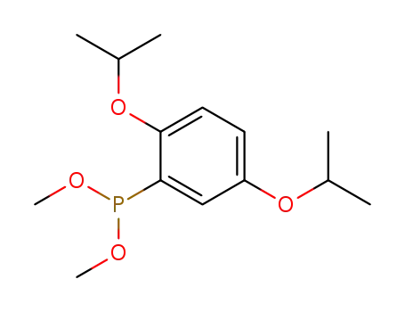 Molecular Structure of 90420-80-7 ((2,6-di-isopropoxyphenyl)-phosphonigsauredimethylester)