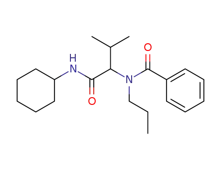N-[1-(Cyclohexylamino)-3-methyl-1-oxobutan-2-yl]-N-propylbenzamide