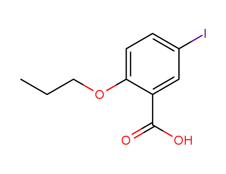 Benzoic acid, 5-iodo-2-propoxy-