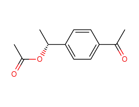 Molecular Structure of 185144-39-2 (Ethanone, 1-[4-[(1R)-1-(acetyloxy)ethyl]phenyl]-)