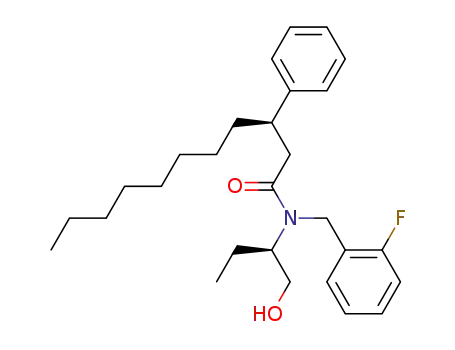 (R)-3-Phenyl-undecanoic acid (2-fluoro-benzyl)-((R)-1-hydroxymethyl-propyl)-amide