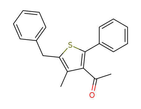 Ethanone, 1-[4-methyl-2-phenyl-5-(phenylmethyl)-3-thienyl]-