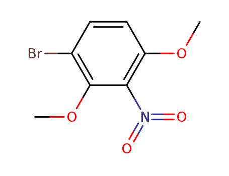 Benzene, 1-bromo-2,4-dimethoxy-3-nitro-