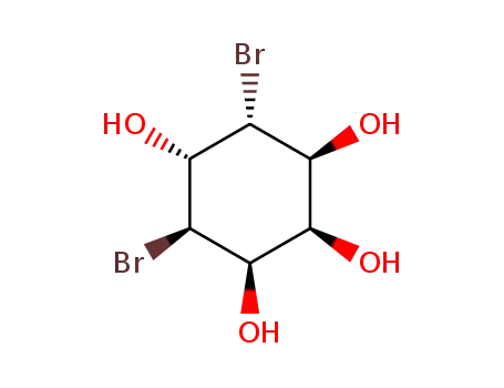 (+/-)-4c,6t-Dibrom-1r,2c,3c,5t-tetrahydroxy-cyclohexan
