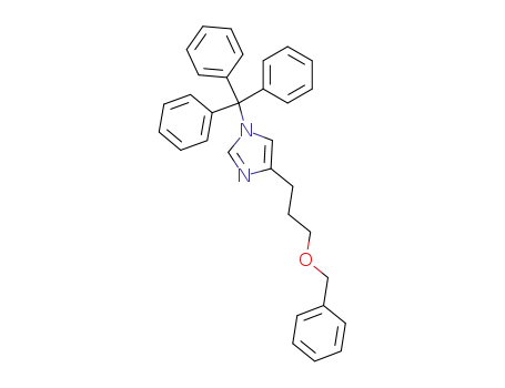 3-<1-(triphenylmethyl)imidazol-4(5)-yl>propyl benzyl ether
