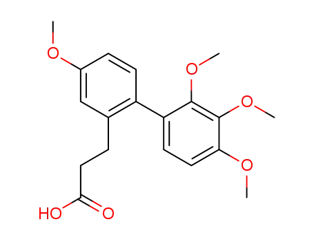 2',3',4,4'-tetramethoxy-1,1'-biphenyl-2-propionic acid