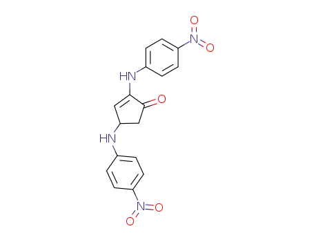 2,4-bis(4-nitrophenylamino)-2-cyclopentenone