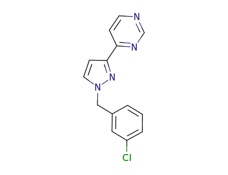 Molecular Structure of 1190280-78-4 (C<sub>14</sub>H<sub>11</sub>ClN<sub>4</sub>)