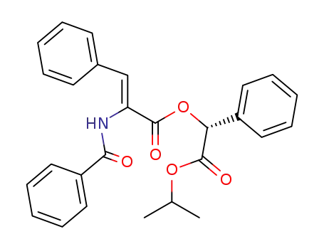 (R)-isopropoxycarbonylbenzyl 2-benzamidocinnamate