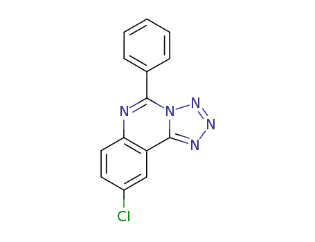 8-Chloro-4-phenyl-1,2,3,3a,5-pentaaza-cyclopenta[a]naphthalene